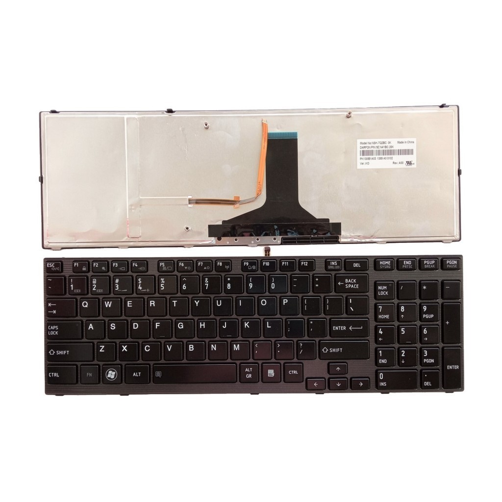 PREORDER New US Laptop Backlit Keyboard For Toshiba Satellite P750 P750D P755 P755D P770 P770D P775 