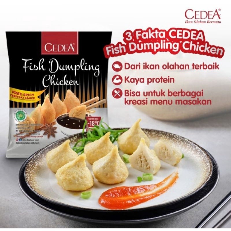 

cedea fish dumpling chicken 500gr