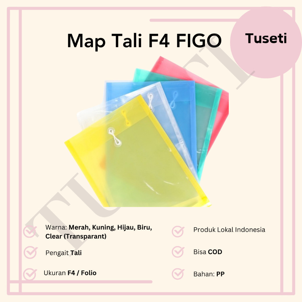 

Map Tali / Bag File Folio Figo