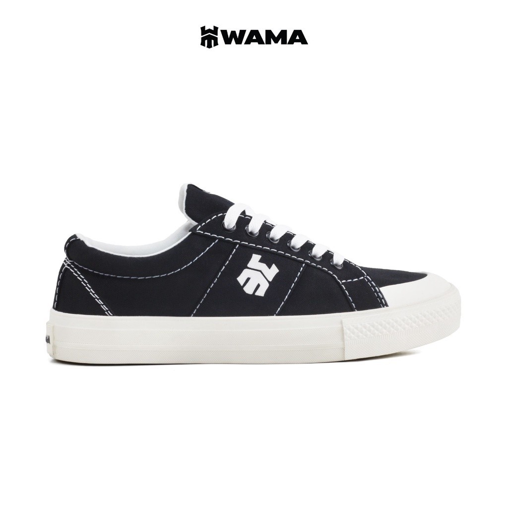 Asteris | WAMA | Sepatu Sneakers Casual Unisex Sepatu Sekolah Lokal Brand Vulcanized Skateboard