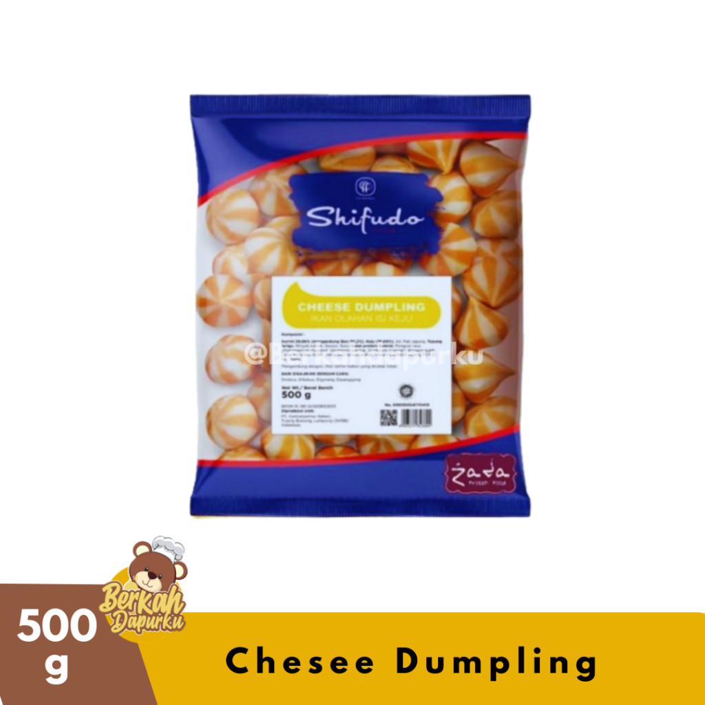 

Shifudo Cheese Dumpling 500g Olahan Ikan