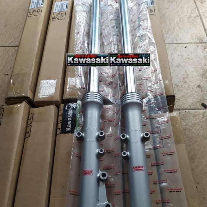 As bottom shock depan ninja R super kips original kawasaki