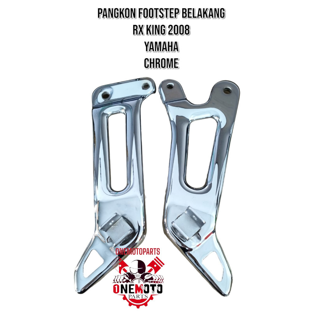 Orimoto - PANGKON FOOTSTEP BELAKANG KANAN KIRI SET RX KING 2008 YAMAHA CHROME
