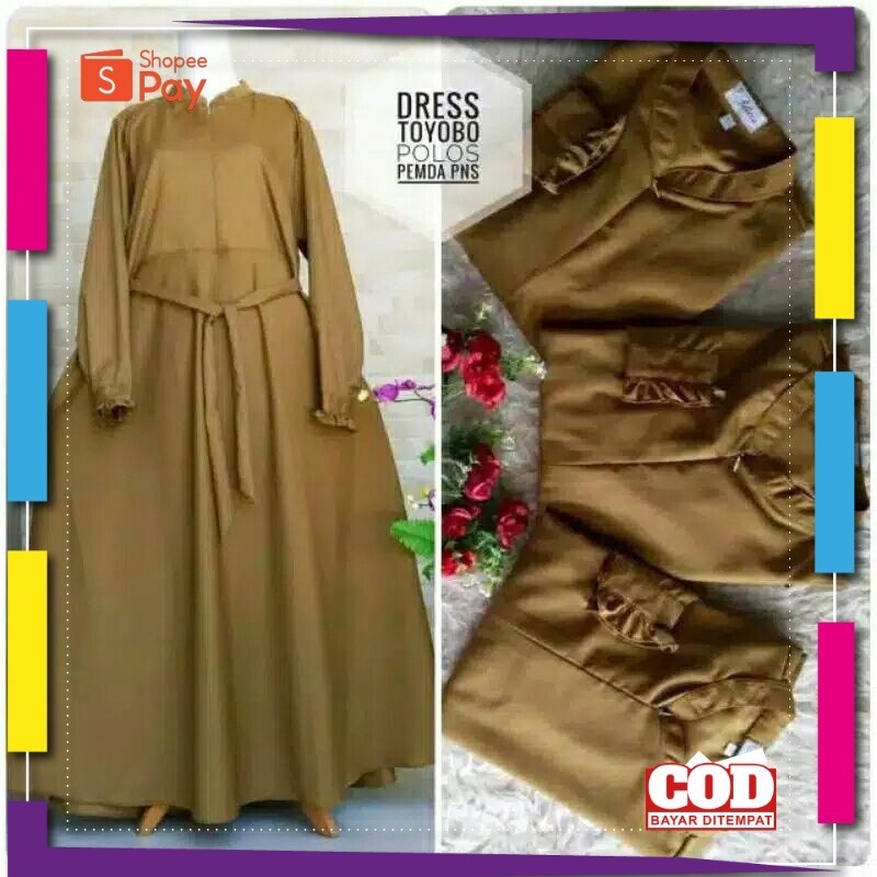 KAIN LEMBUT HALUS ADEM TEBAL / GAMIS TOYOBO PEMDA/PNS SERAGAM DINAS PDH