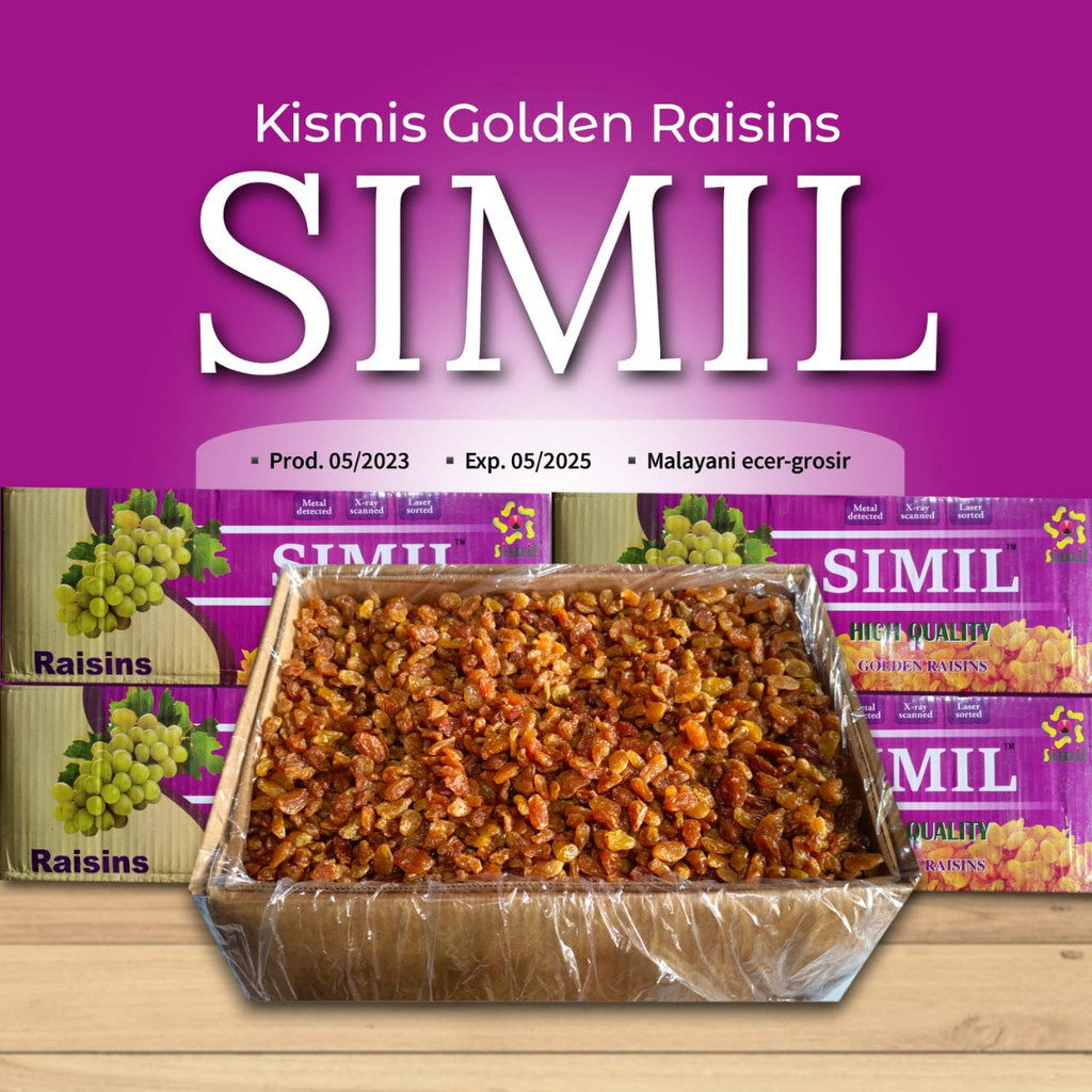 

KISMIS GOLDEN RAISINS SIMIL ECER