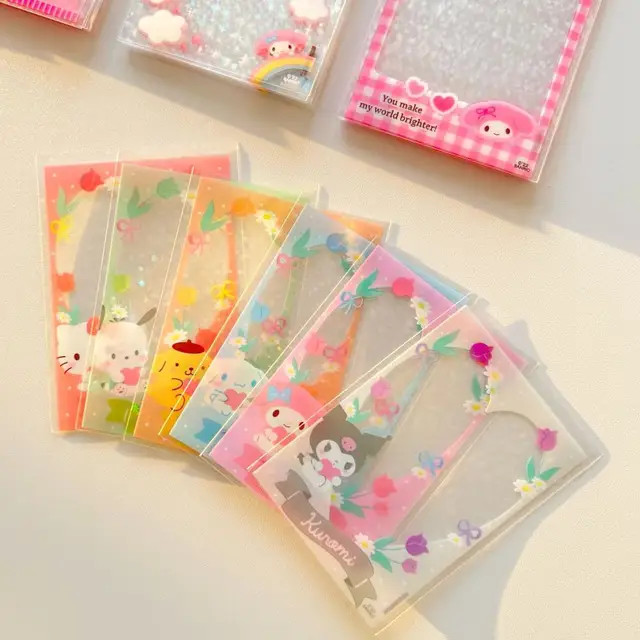 

INNER SLEEVE SANRIO HELLO KITTY POCHACHOO KUROMI CINAMOROLL MY MELODY InnerSleeve Photocard Poca Inner slevee MURAH BANGET MURCE PHOTOCARD LOMOCARD termurah