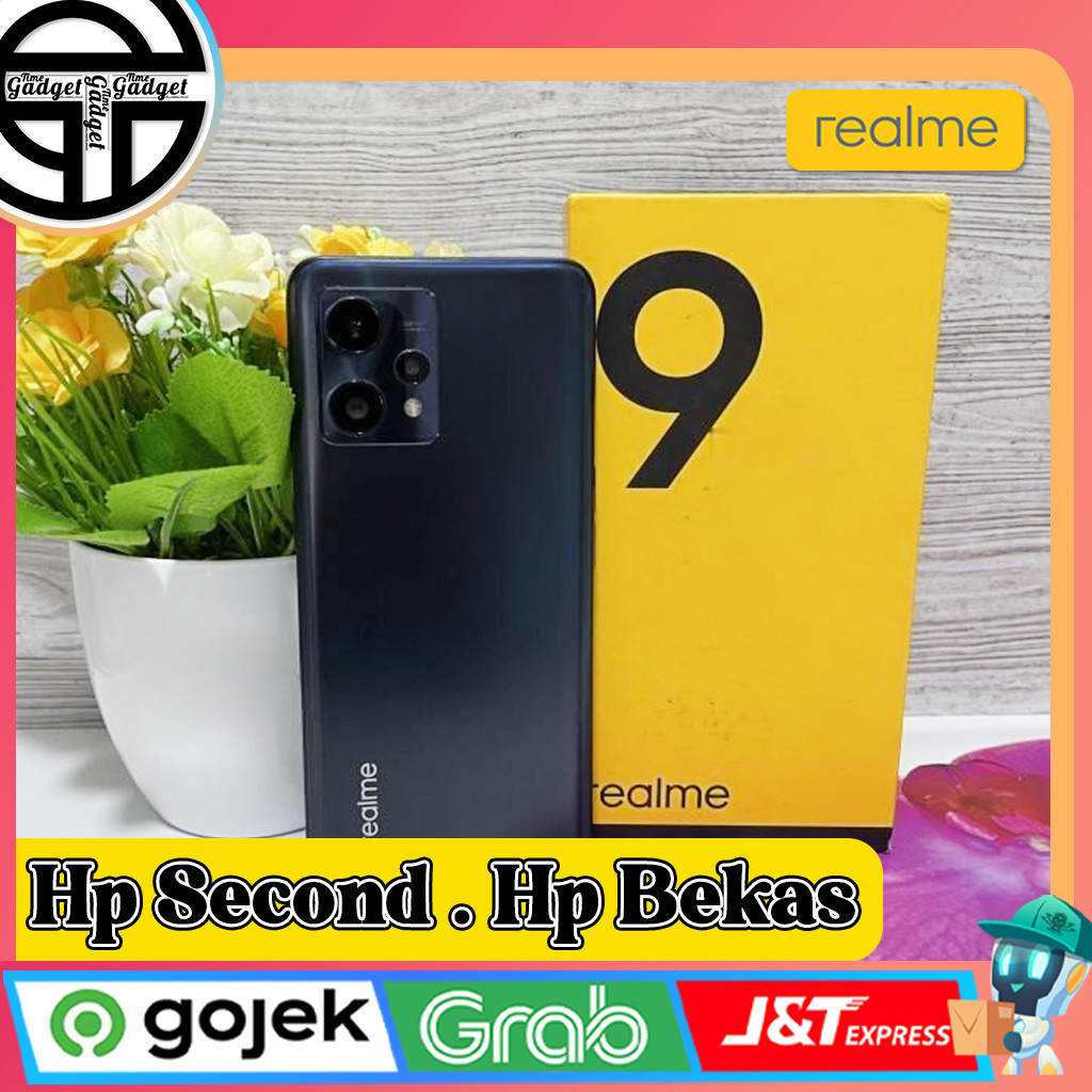 Realme 9 Ram 6/128GB | Ram 8/128GB Second Original Resmi Indonesia