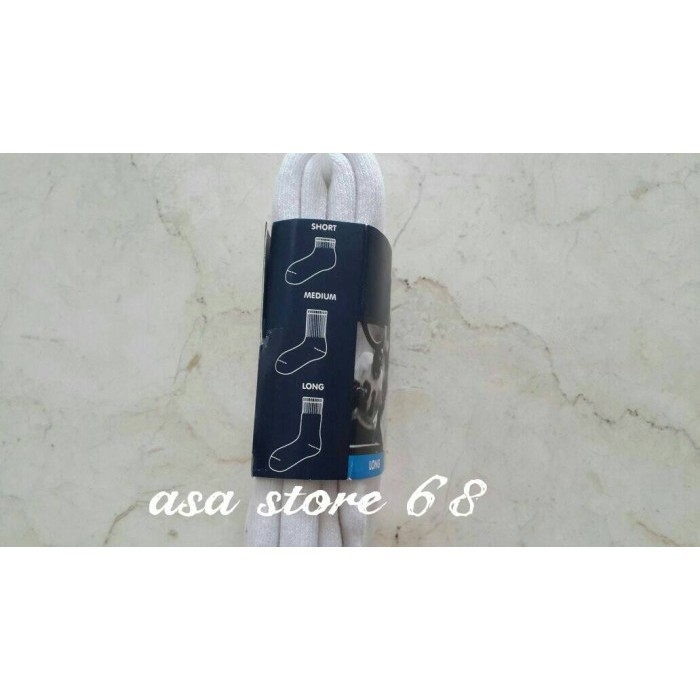 Kaos Kaki Mundo Biosil Sport Anti Bacteria - Hitam, medium