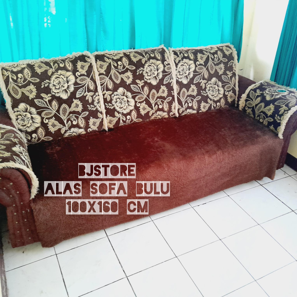 Alas Sofa Bulu Size 100x160 cm / Alas Sofa Bulu Size 85x100 cm / Alas Kursi Sofa Bulu