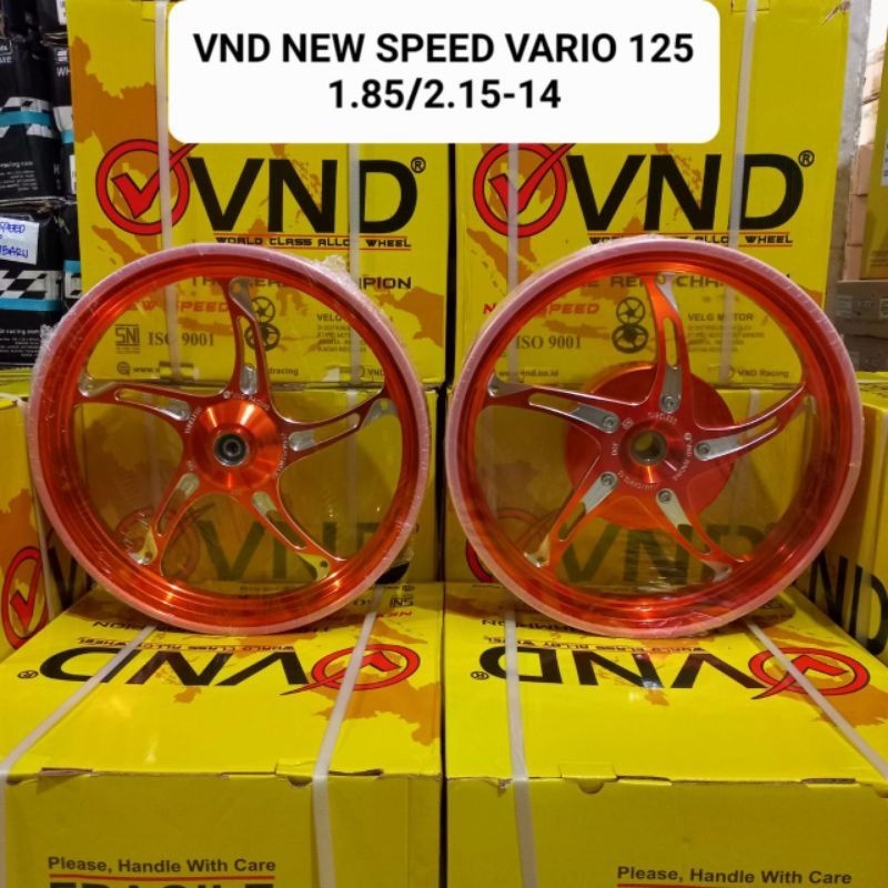 Velg VND New Speed Vario 125 185/215-14 bintang laut
