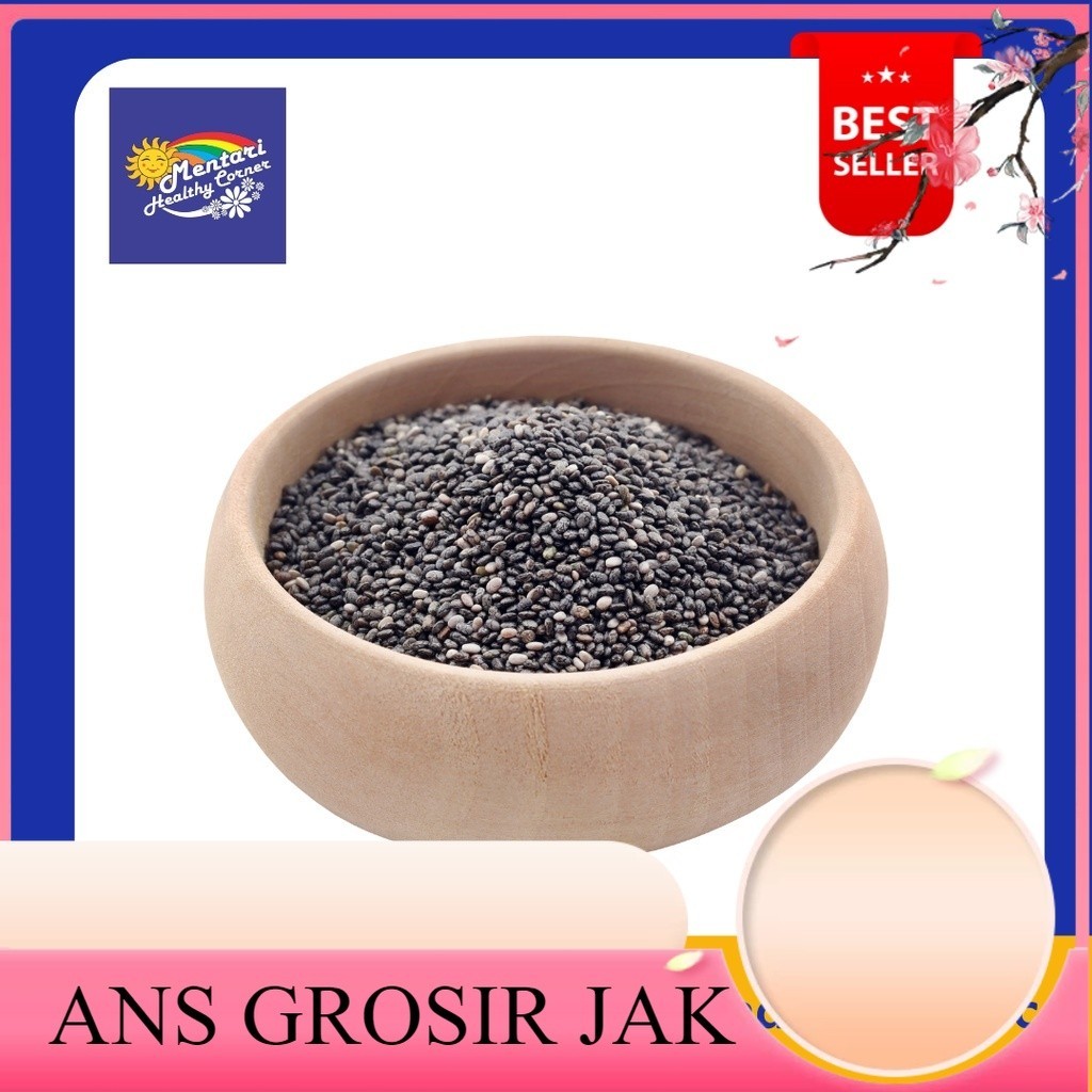 

ACEH.ANSJ111693 Black Chia seed Organik Peru 100gr