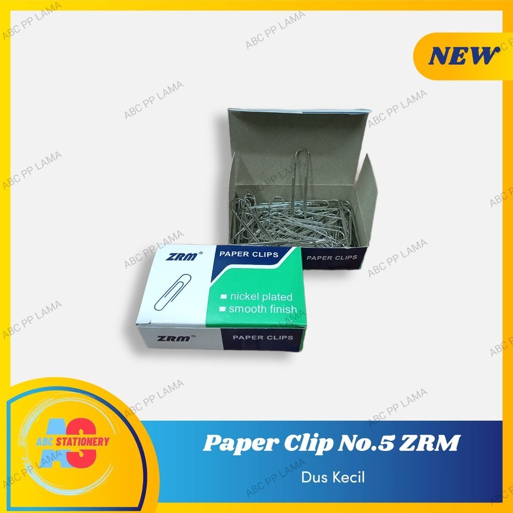 

PAPER CLIP NO 5 ZRM (DUS KECIL)