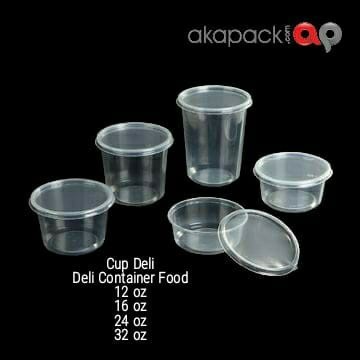 

Cup Deli Tebal + Tutup