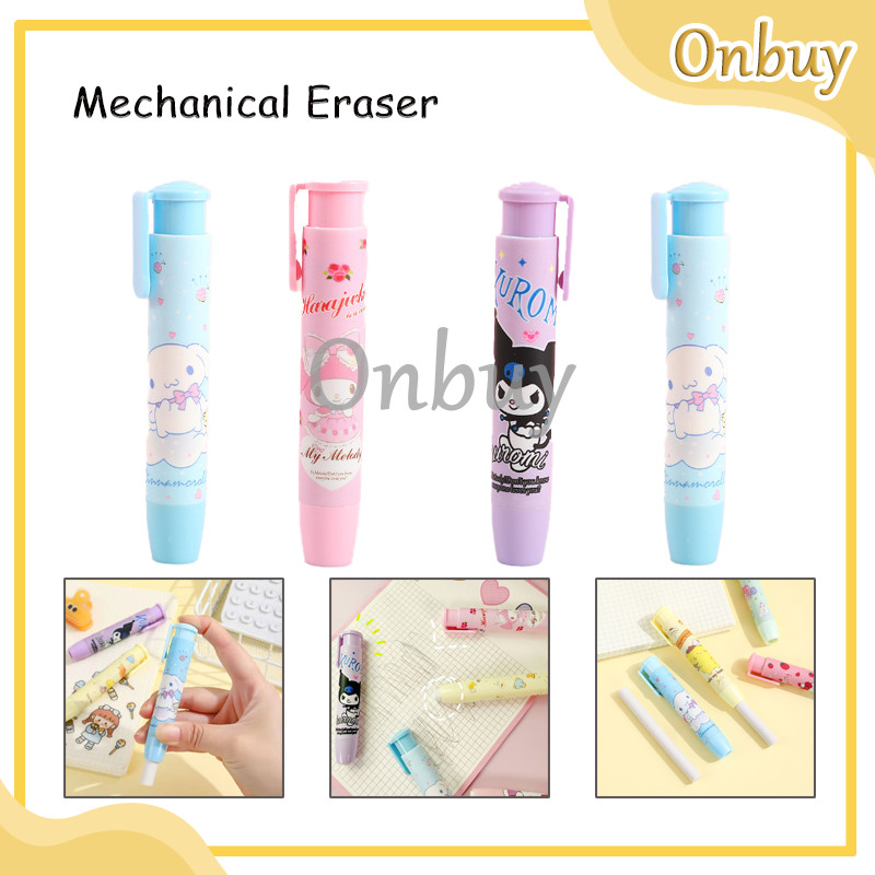 

Penghapus Pensil Mekanik Motif Karakter Lucu Mechanical Eraser Penghapus Mekanik Pencet/ Mechanical Eraser