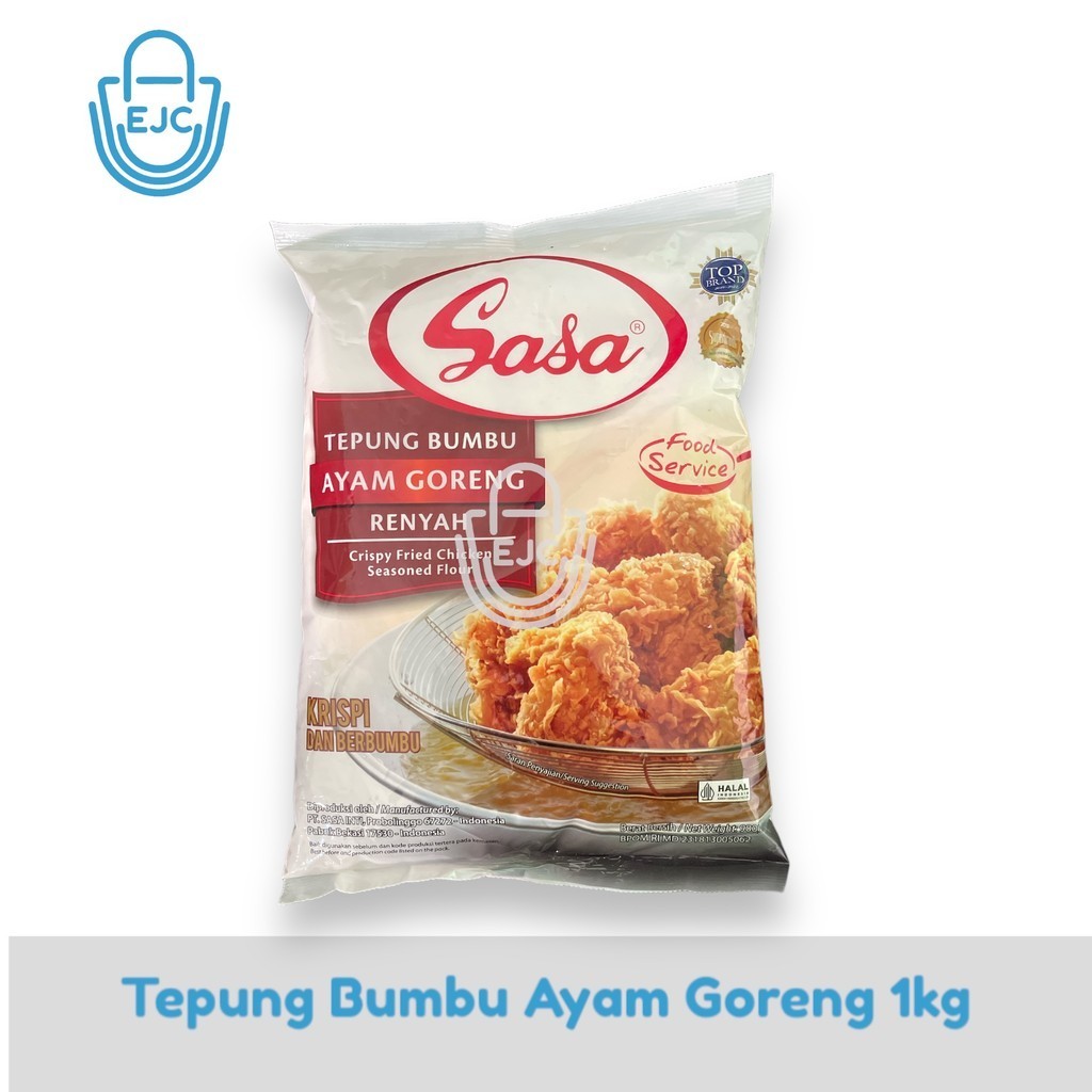 

Sasa Tepung Bumbu Krispi Serbaguna Tepung Bumbu Ayam Goreng 900gr