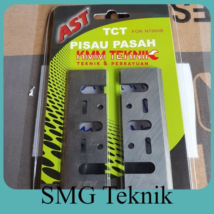 Berkualitas AST PISAU KETAM 3" TCT MATA INTAN PASAH SUGUH PLANER BLADE 82MM TCT STR653