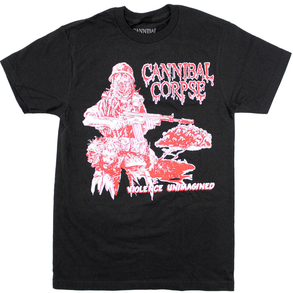 Kaos Band CANNIBAL CORPSE Follow The Blood Vintage Retro - T-Shirt Reguler & Boxy Unisex Baju band M