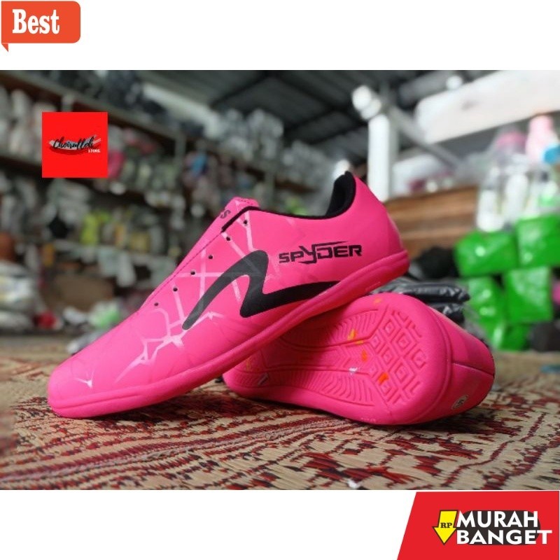 Sepatu futsal kekinian SEPATU FUTSAL SPECS SPYDER FULL PINK