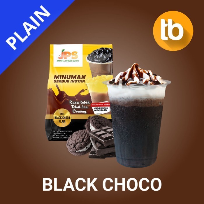 

[New Arrival]Promo JPS Bubuk Black Choco Plain (Bubuk minuman dan makanan)
