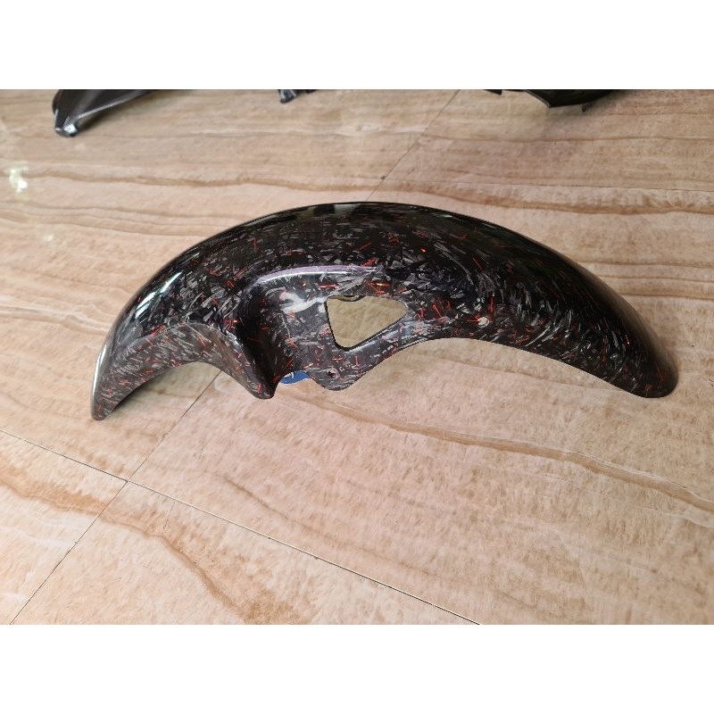 Spakbor depan yamaha rx king carbon kevlar Wtp