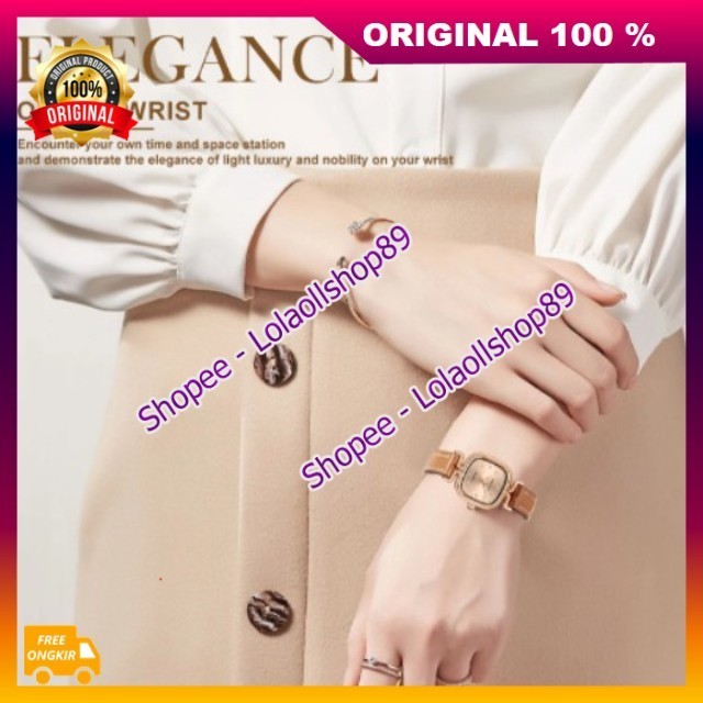 Elegance Luxury Watch Jam Tangan Wanita Korea Luxury 100% ASLI ORIGINAL