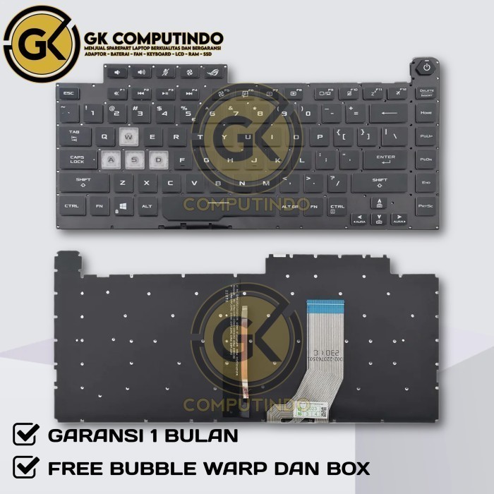 Keyboard Asus ROG Strix G G531 G531GT G531GU G531GW G531GD G531GV