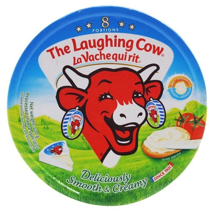 

Tfren99_ The Laughing Cow Keju Cheese Triangle 8 Portion 120gr