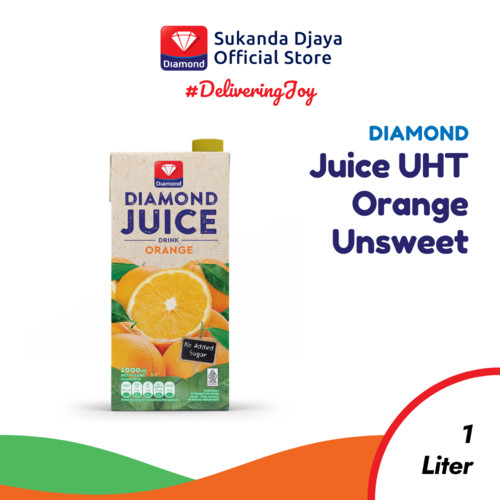 

Diamond Juice UHT Orange Unsweet 1000 ML