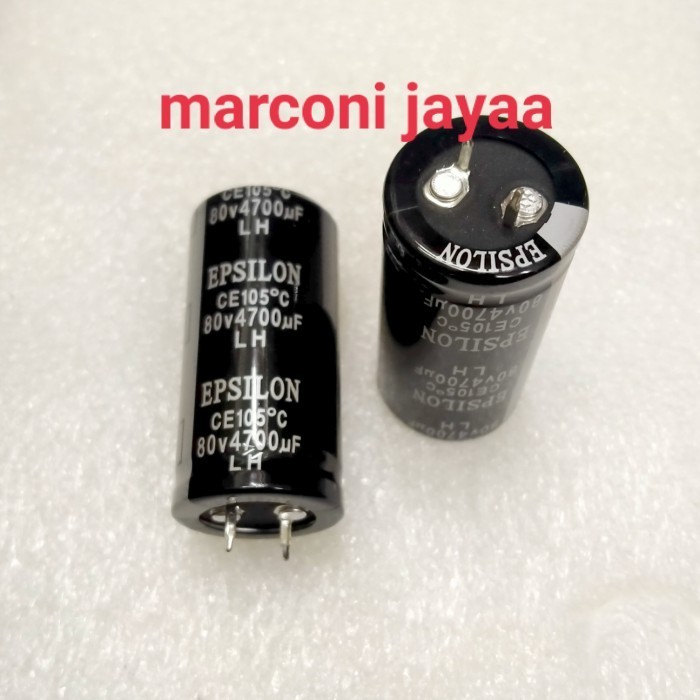 kapasitor Elco 4700uf 80volt EPSILON 50x25 -MU14