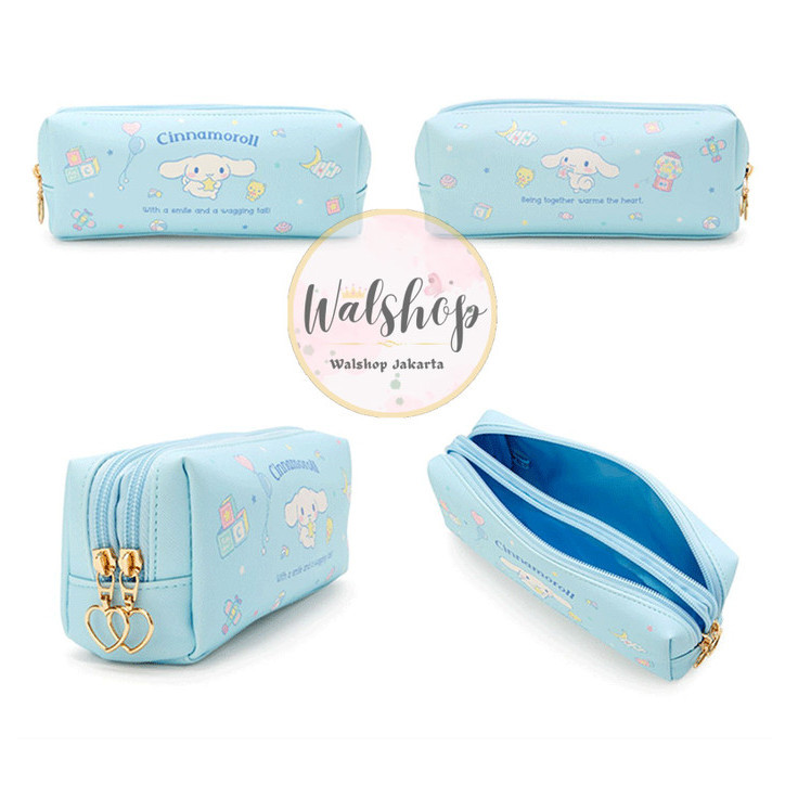 

✨LARIS✨ -Tempat Pensil Premium Sanrio Melody Moroll Kuromi Twin Stars - TP002 - Cinnamoroll