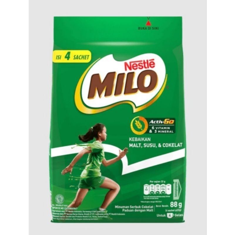 

R89 - Milo Active Go Sachet 4x22gr - ALF06