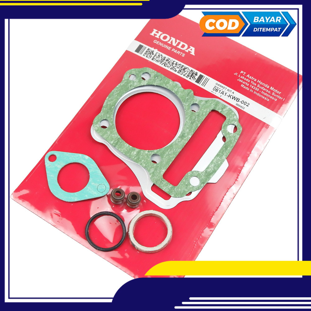 Top Set Paking Blok Mesin Honda Blade dan Revo 110 KWB sepeda motor