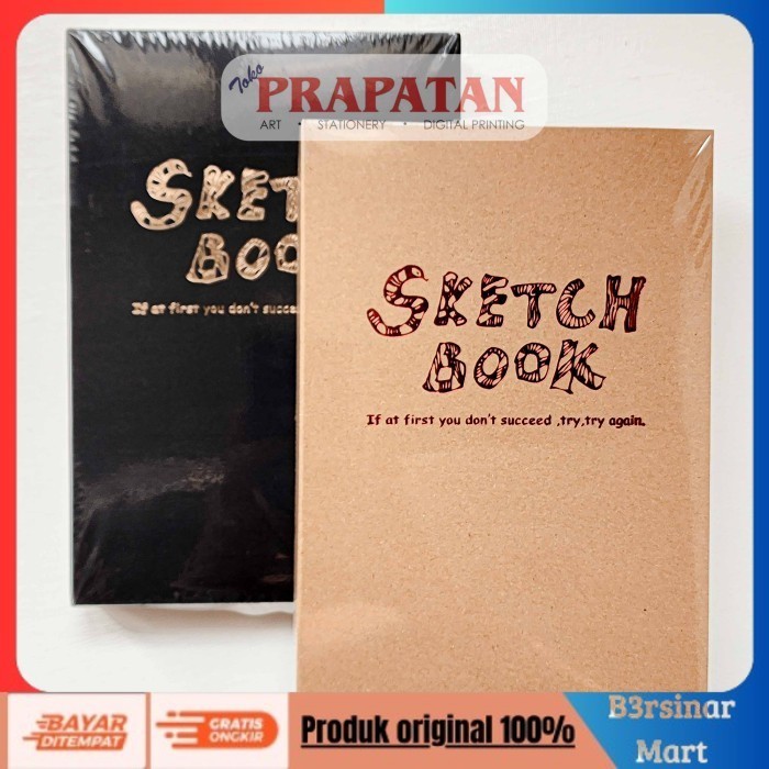 

[KUALITAS TERBAIK] Potentate A5 Exposed Stitch Bound Sketchbook | Buku Gambar - CRAFT