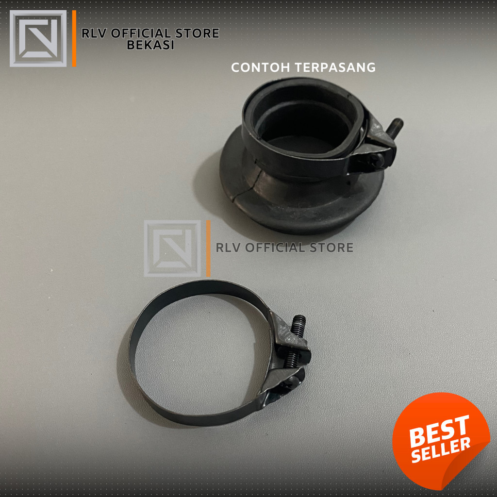Klem Filter RX "A" - Band Connect Tube Kleman Karet Filter Karbu Karburator Kabulator Carbu Besar RX