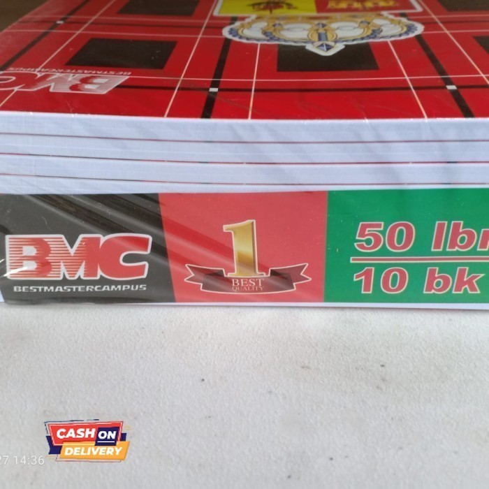 

✨LARIS✨ -Buku Tulis Big Boss / Boxy/ Campus 50 lembar (isi 10 buku)