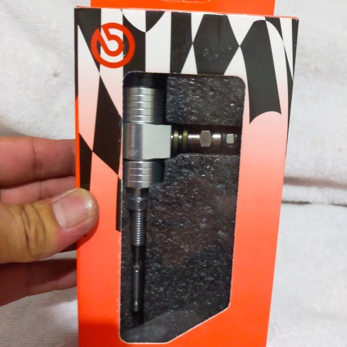 breket hidrolik stut kopling megapro cb 100 tiger gl pro - STUT SILVER -RCHD89