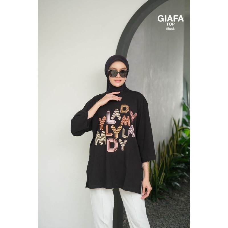 GIAFA TOP KAOS MYLADY