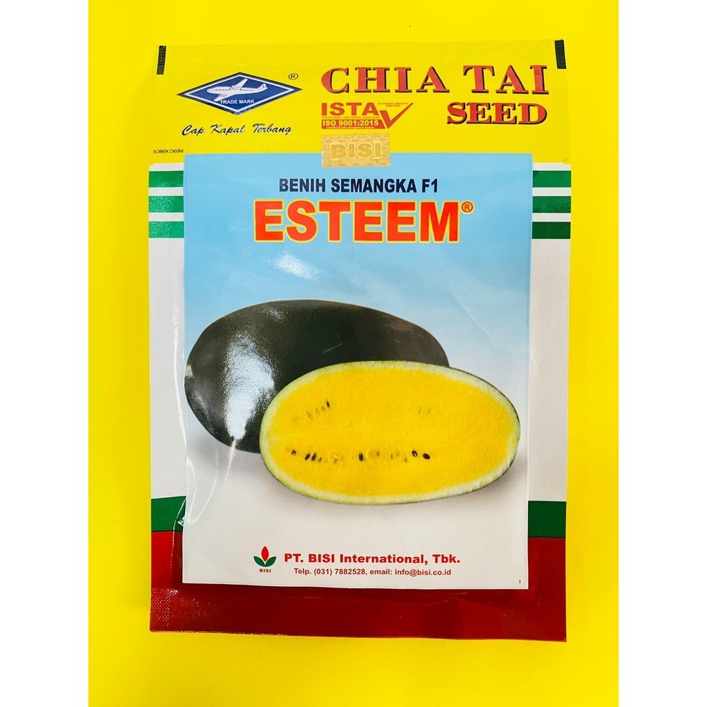 Benih Semangka Inul Kuning ESTEEM kemasan 20g dari Cap Kapal Terbang