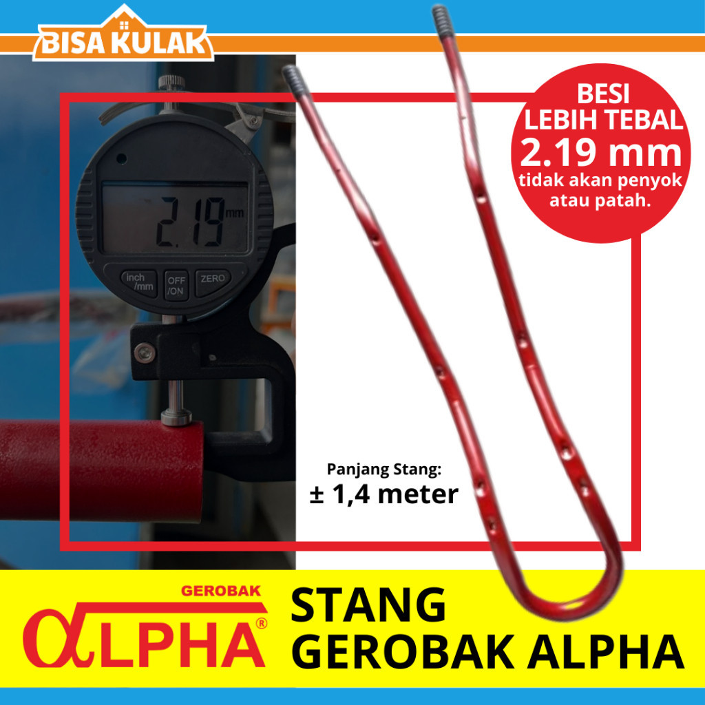 STANG GEROBAK SORONG STANG GEROBAK AKONG  ALPHA