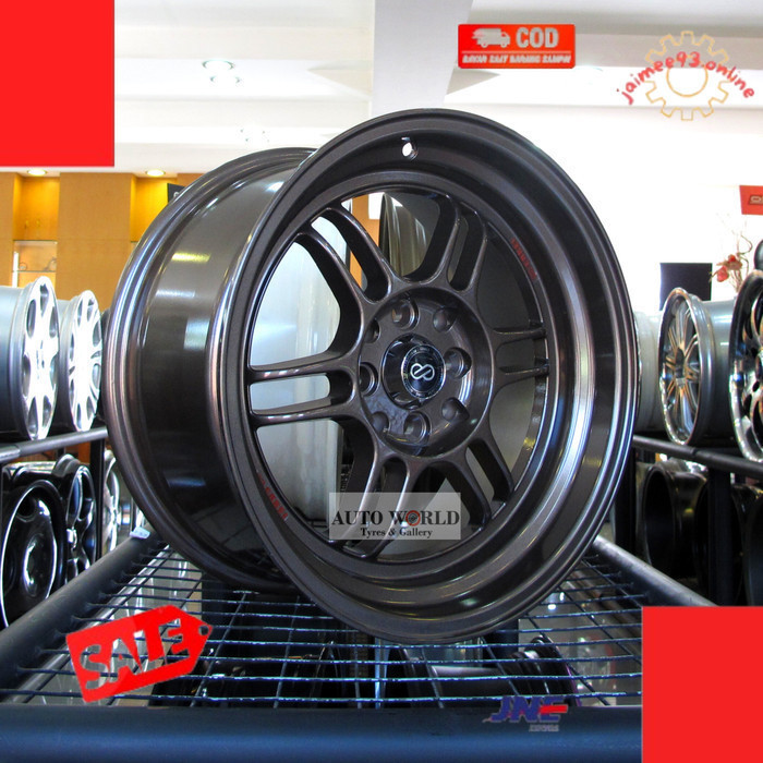 Bigsale✨ -Velg Rep ENKEI RPF1 Satin BRZ Ring 16 PCD 4X100, 4X114,3