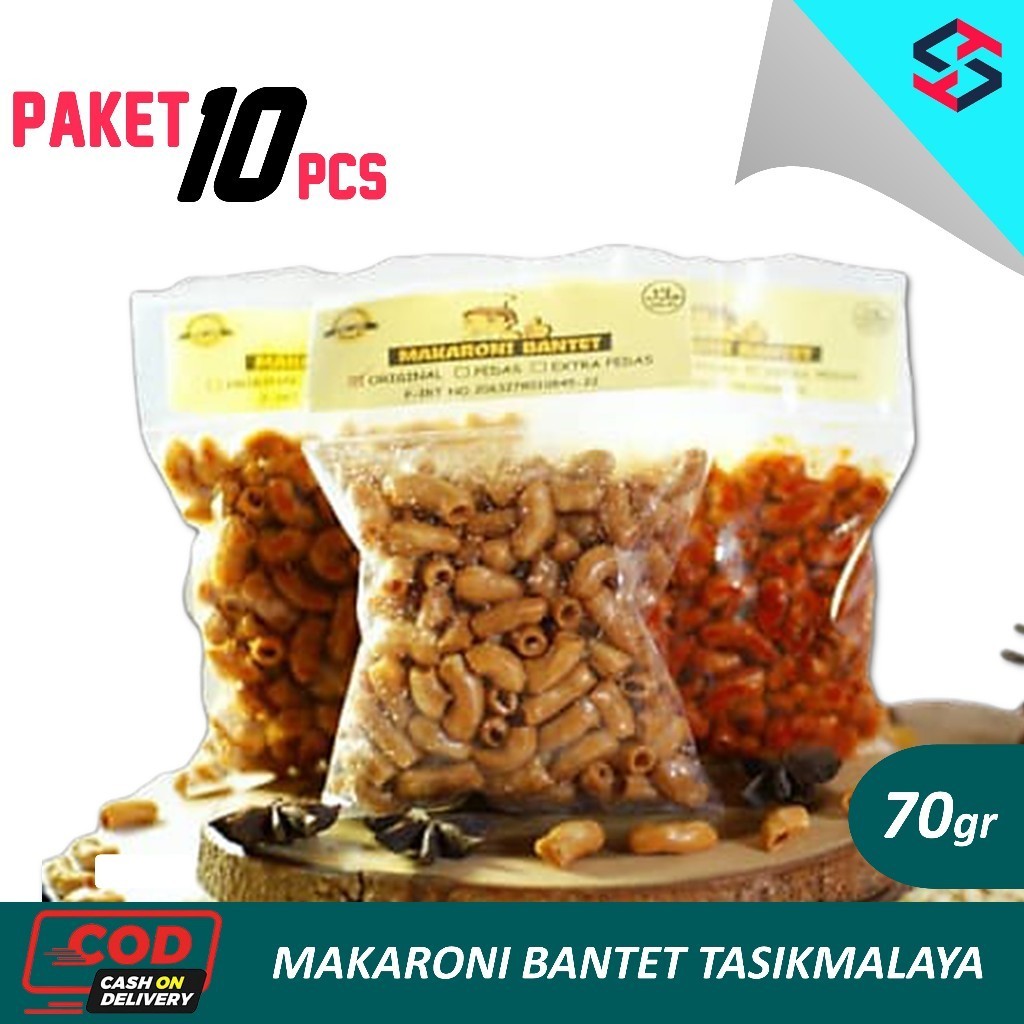 

【PROMO】BONUS 1 - MAKARONI BANTET Tasikmalaya 60gr [10pcs] TULIS REQUEST VARIAN RASA DI CATATAN OREDER