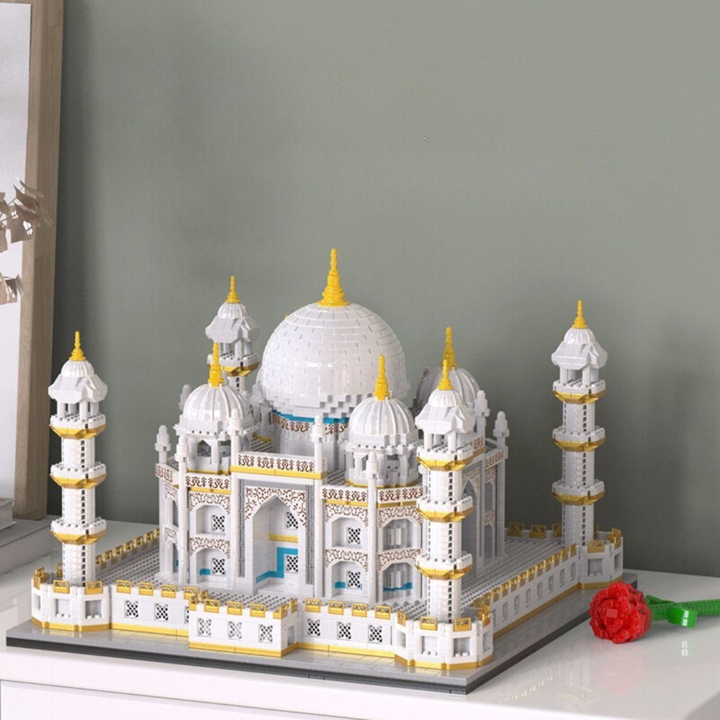 SS - DIY Mini Bricks Masjid Toys Mainan Nano 3D Block Mosque Balok Susun TOY3037