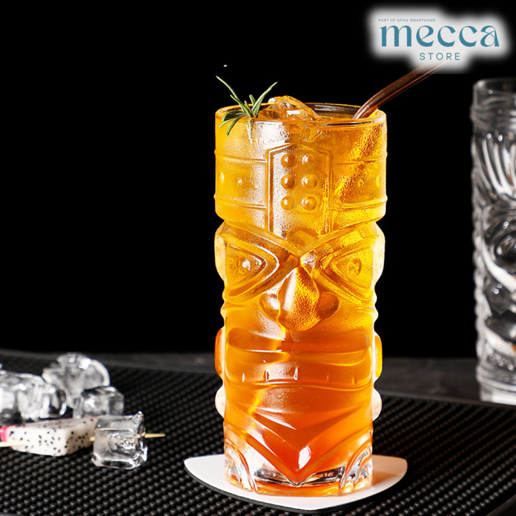 Gelas Cocktail Mocktail Juice Hawaiian Tiki Glass 400ml