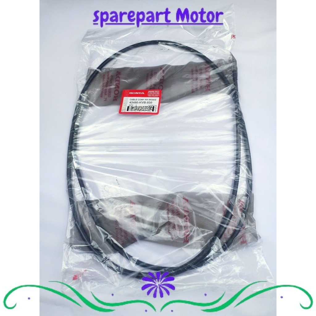kabel rem belakang beat kabel rem belakang vario KVB Sparepart motor