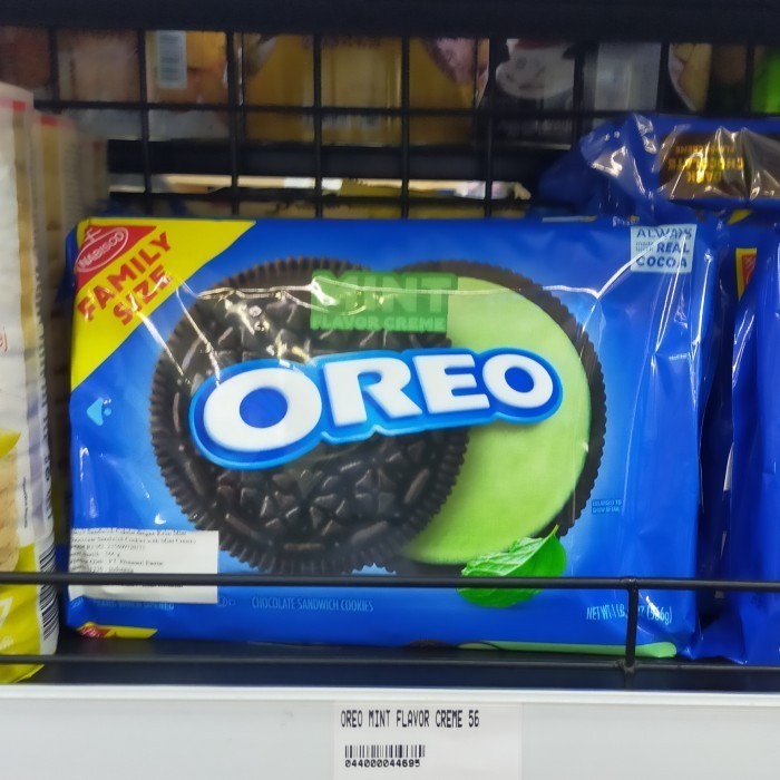 

oreo sandwich cream mint Biscuit biskuit 566gr