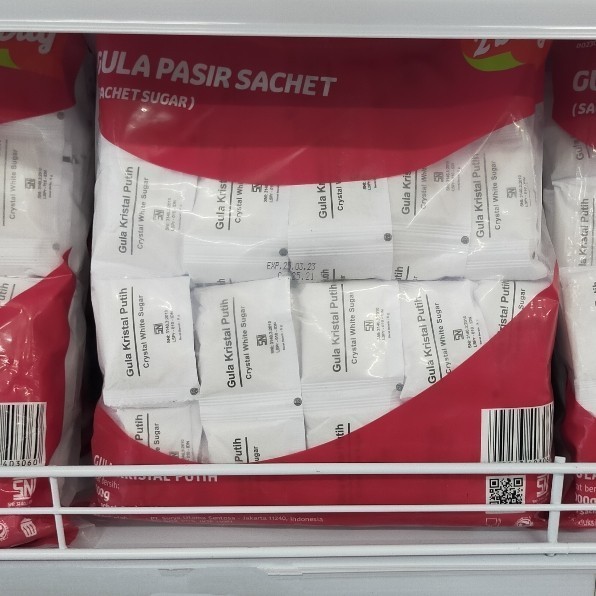 

gula pasir sachet 250x8gr sugar crystal