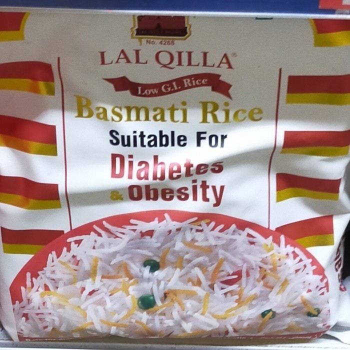 

beras basmati lal qilla rice diabetes obesity diabetic 5kg