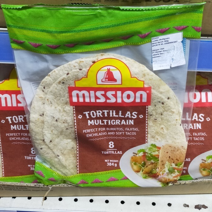 

mission tortilla tortillas multigrain wraps 384gr isi 8 wrap bread
