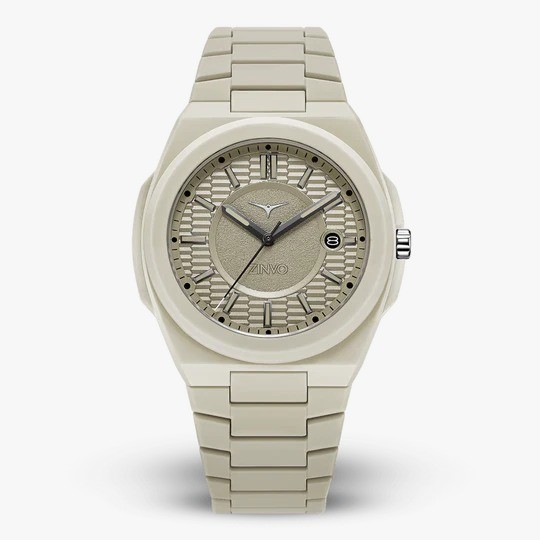 Jam Tangan Wanita Quartz Analog Zinvo Aero Rival Dune Polycarbonate