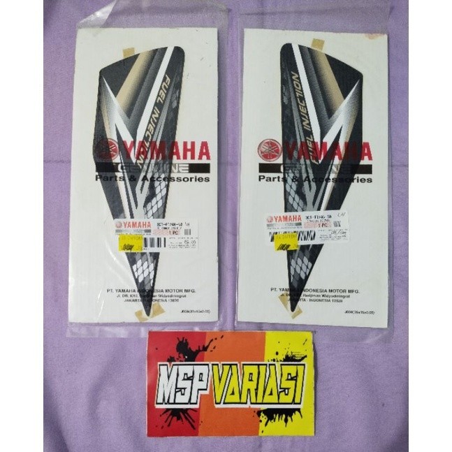 Striping Motor Yamaha Vixion Old 2008 Hitam Original Ori asli Yamaha Genuine Part